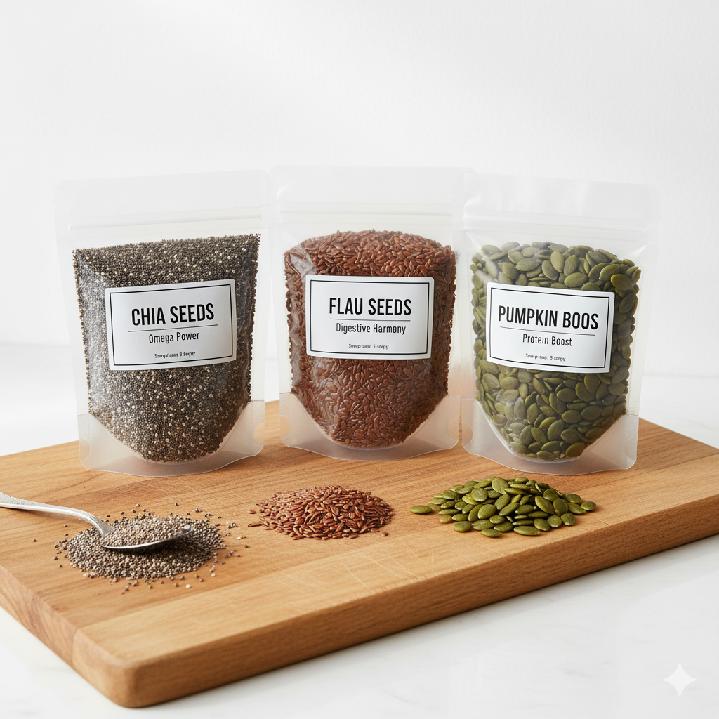 Seed Sensations: Tiny Powerhouses of Pure Goodness