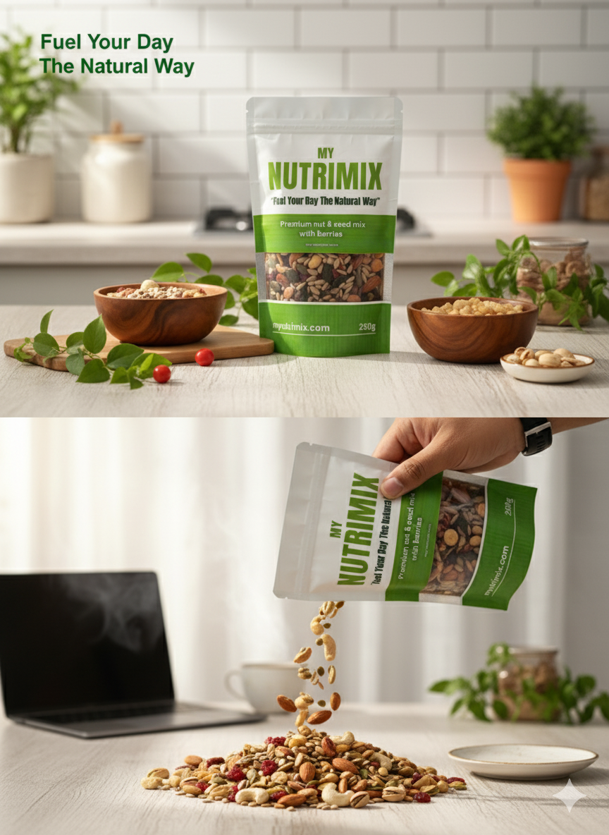 Premium Seed & Nut Mix | Healthy Snack for Energy, Immunity