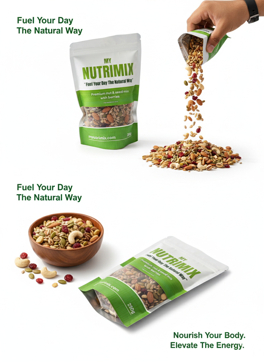 Premium Seed & Nut Mix | Healthy Snack for Energy, Immunity