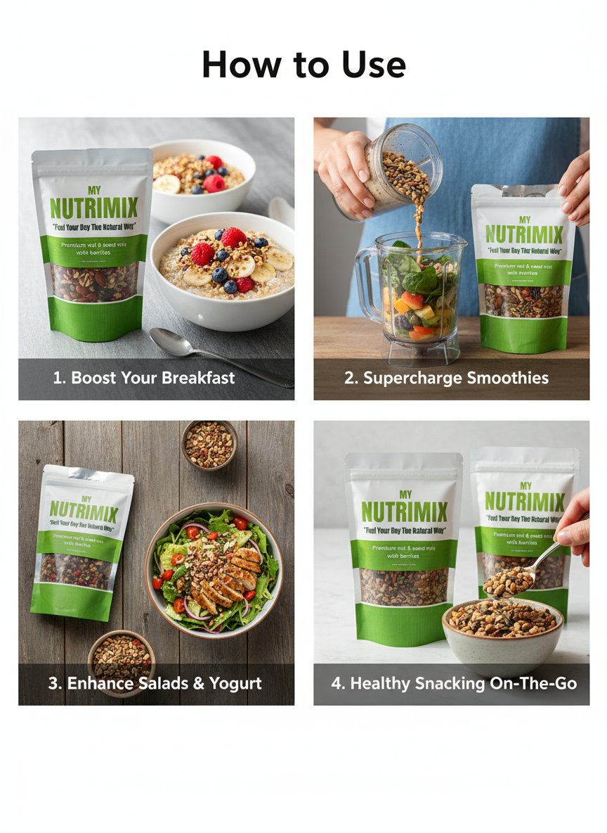 Premium Seed & Nut Mix | Healthy Snack for Energy, Immunity